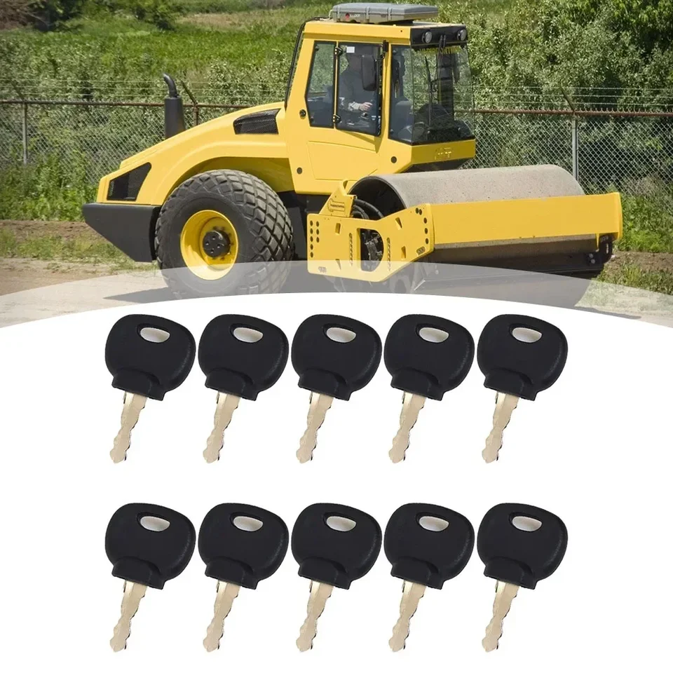 Set Di 7 Chiavi Per Escavatori E Macchinari Pesanti - Compatibili Con JCB, CAT, Volvo, Komatsu, Hitachi - 14603, 14607