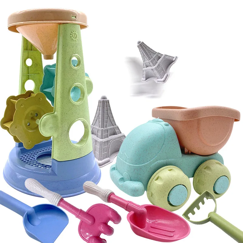 Summer Beach Toys for Kids Sandbox Set Beach Water Game Toy Children Beach Play Sand Water Play Tools Outdoor Toys Kids Gift 2