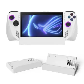 Supporto per supporto per console multi-angolo Supporto per gioco regolabile in plastica Accessori per console di gioco pieghevoli per Asus Rog Ally