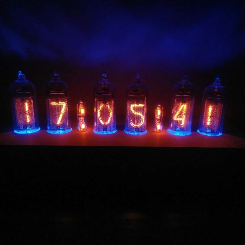 HOT-DIY In14 In4 Nixie Tube Clock Digital LED Clock Gift Circuit Board Kit PCBA No Tubes pcb board