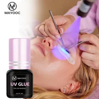 MAYOOC UV Eyelash Glue Adhesive Eyelash Extensions 0.1S Fast Drying Strong False Eye Lash Extension Glue Lasting Custom Logo 1