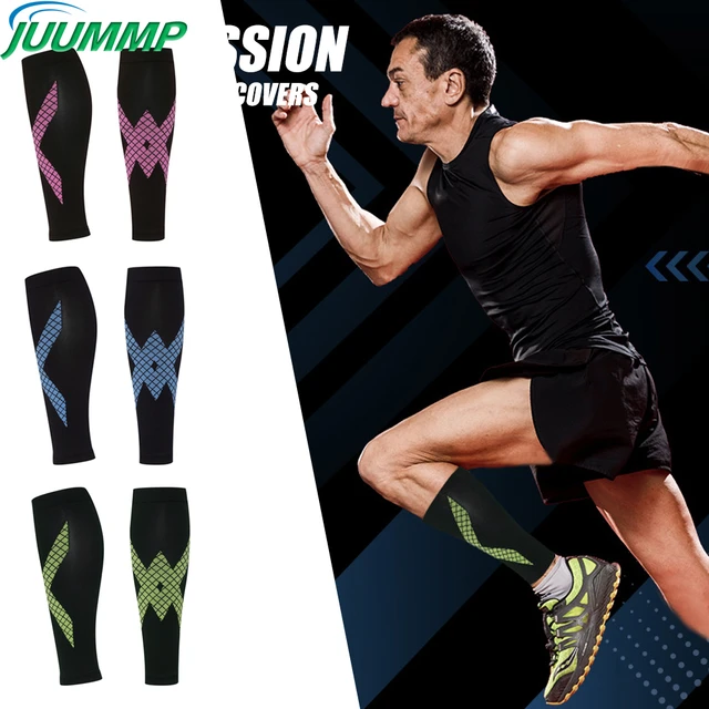 Juummp 1pair Sports Safety Calf Compression Sleeves Running Cycling Leg  Shin Splints Breathable Legwarmmers Sports Protection - Legwarmers -  AliExpress