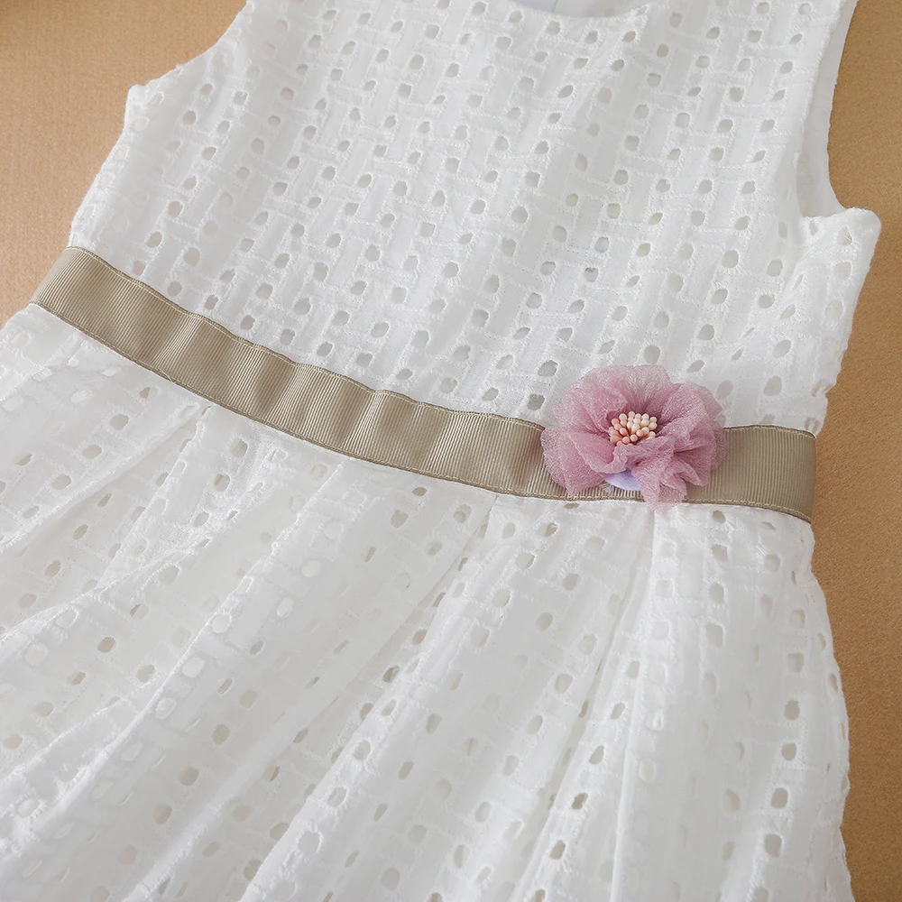 Baby Girls Dresses Summer Sleeveless Cotton Clothing Children's Princess Dresses Kids Casual Clothes For 4-12 years girl