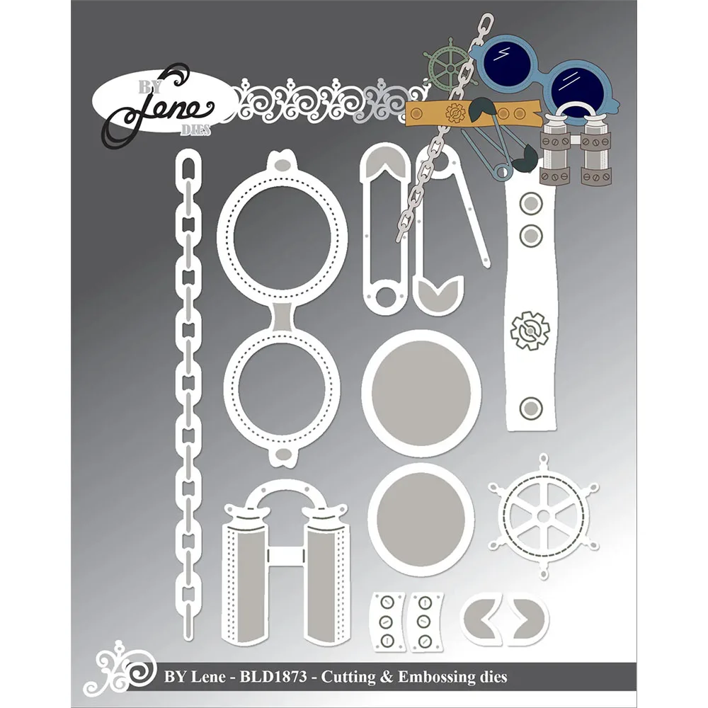 Festive Mailbox Metal Cutting Dies for DIY Holiday Scrapbooking and Decorative Paper Crafting