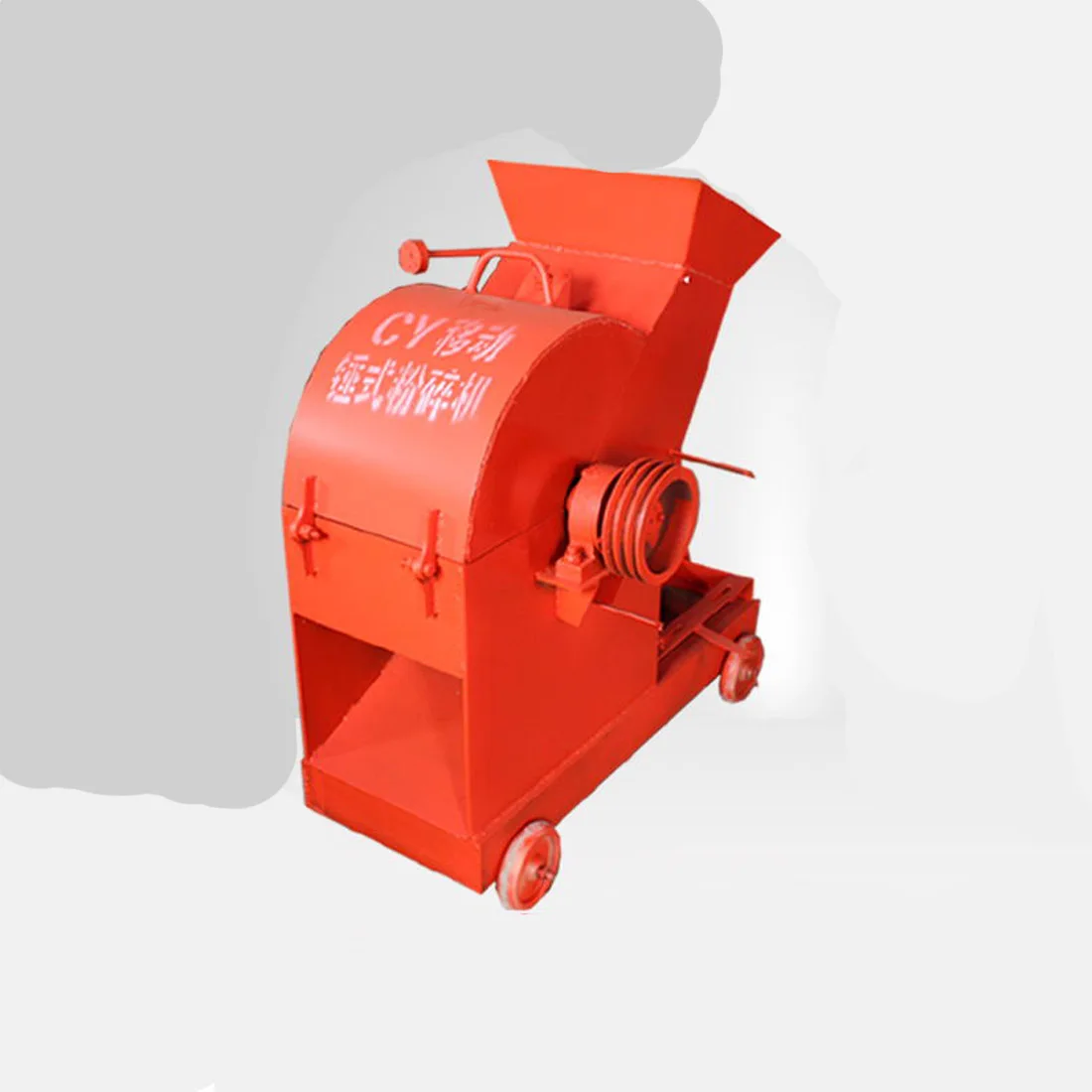 7.5KW Mobile Crusher Multi Functional Building Waste Brick Stone