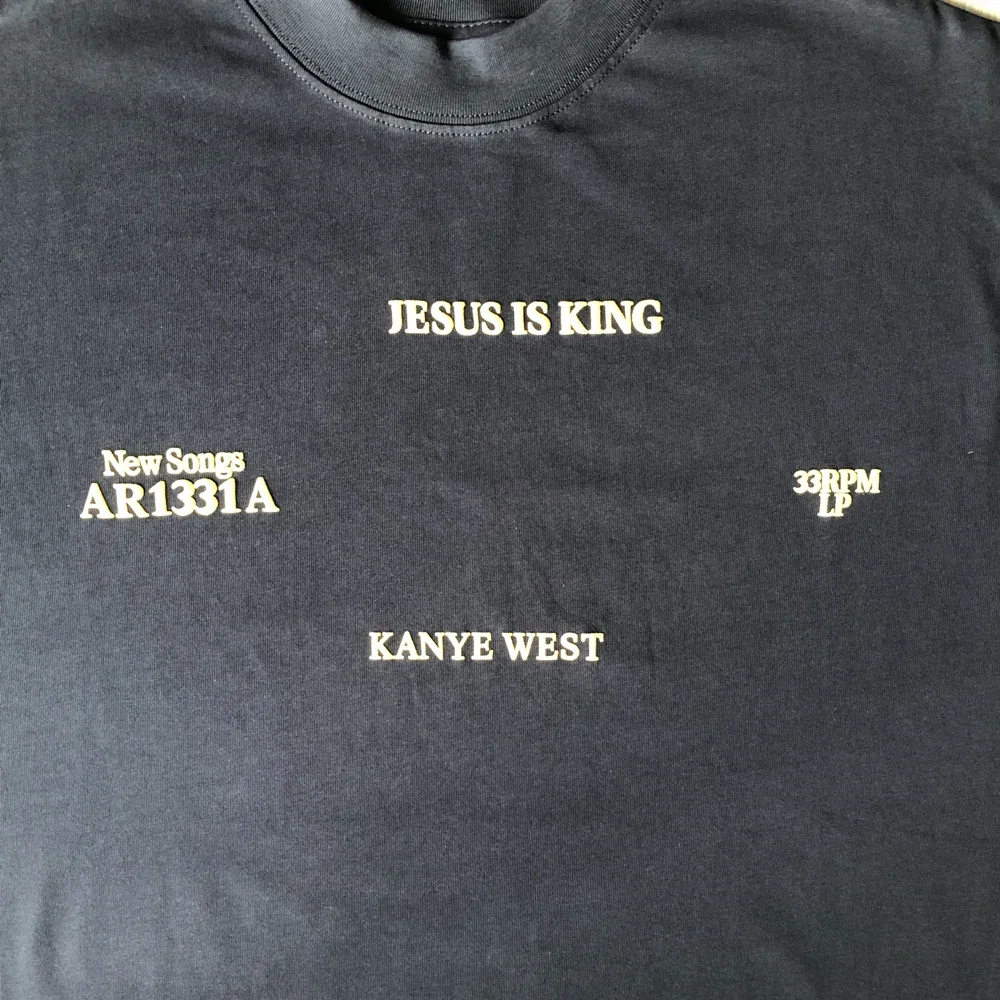 SAINT OF MICHAEL Fashion Streetwear Kanye West Foam Printed Casual Loose Oversized 100%Cotton Tops Tee Unisex T Shirt For Men