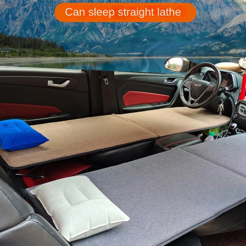 Auto Car Bed Multi-Function Car Modified Bed Co-pilot Sleeping Bed Camping Portable Folding Bed Car Rear Seat Car Travel Bed