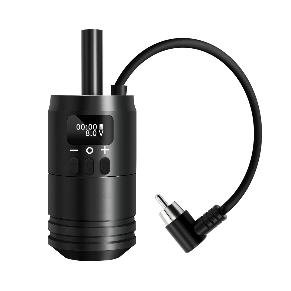 Tattoo grip cover Cartridge grips Professional Wireless Tattoo Battery Grip Power 1600mAh RCA Interface Portable 34mm Size For Rotary Cartridge Tattoo Machines