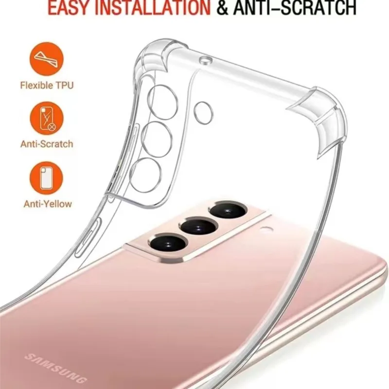 Premium 1.5MM Thick Clear Air-Bag Silicone Case