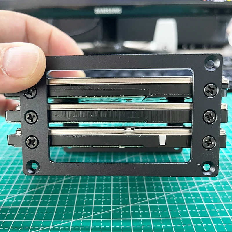 Suporte de Expansão para Disco Rígido Ssd Liga de Alumínio Hdd 2.5 Pol