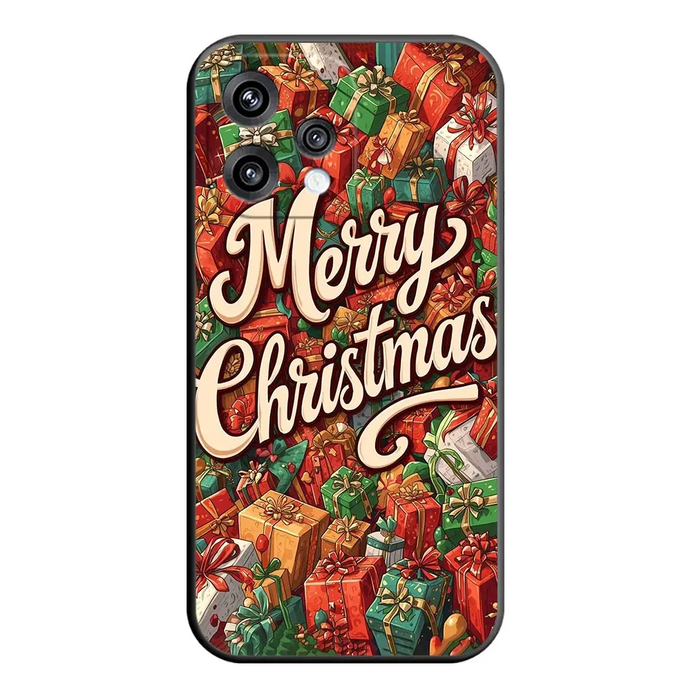 Sleek and Stylish Phone Case with Festive Merry Christmas Design