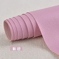 Self-Adhesive PU Leather Fabric Repair Patch - 50/100x137cm (100x137 Pink)