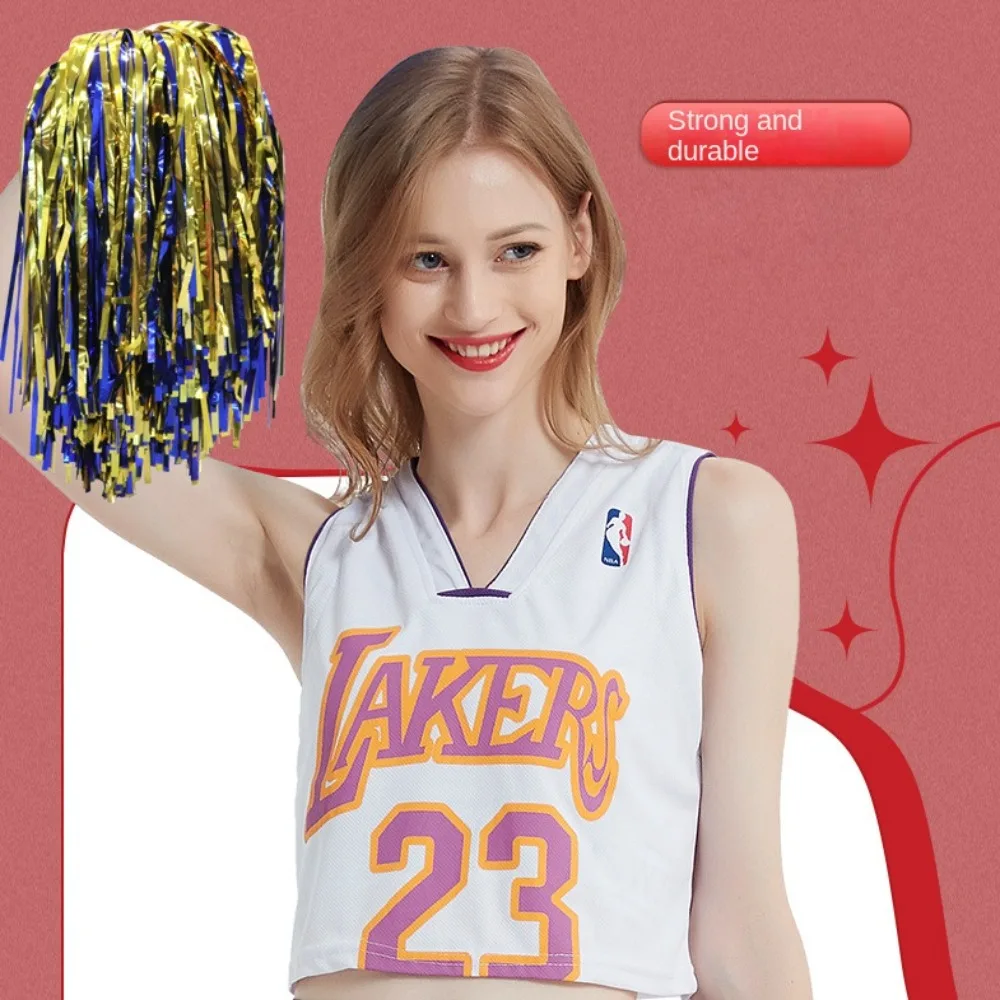 Cheerleading Pom Poms Cheerleading Cheering Ball Dance Party Decorator Club Sport Supplies Competition Flower for Sports Meets