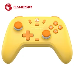 Wireless Gamepad Controller with Hall Effect Stick Technology (Orange yellow)