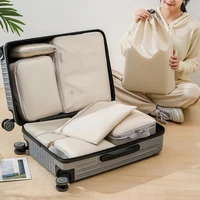 Set of 4 Multipurpose Compression Organizers Bags Closet and Luggage Storage Bag Clothes and Bedding Organization Tool 37JD 1