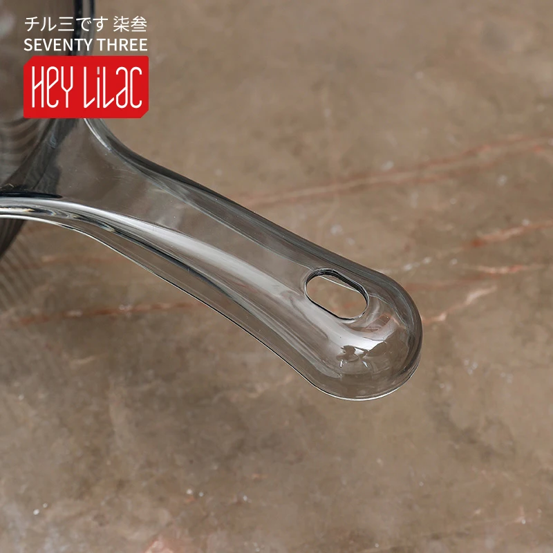 HeY LiLac Thickened Anti-fall Water Ladle Transparent Shampooing Water Scoop Bath Spoon Large Capacity Big Dipper