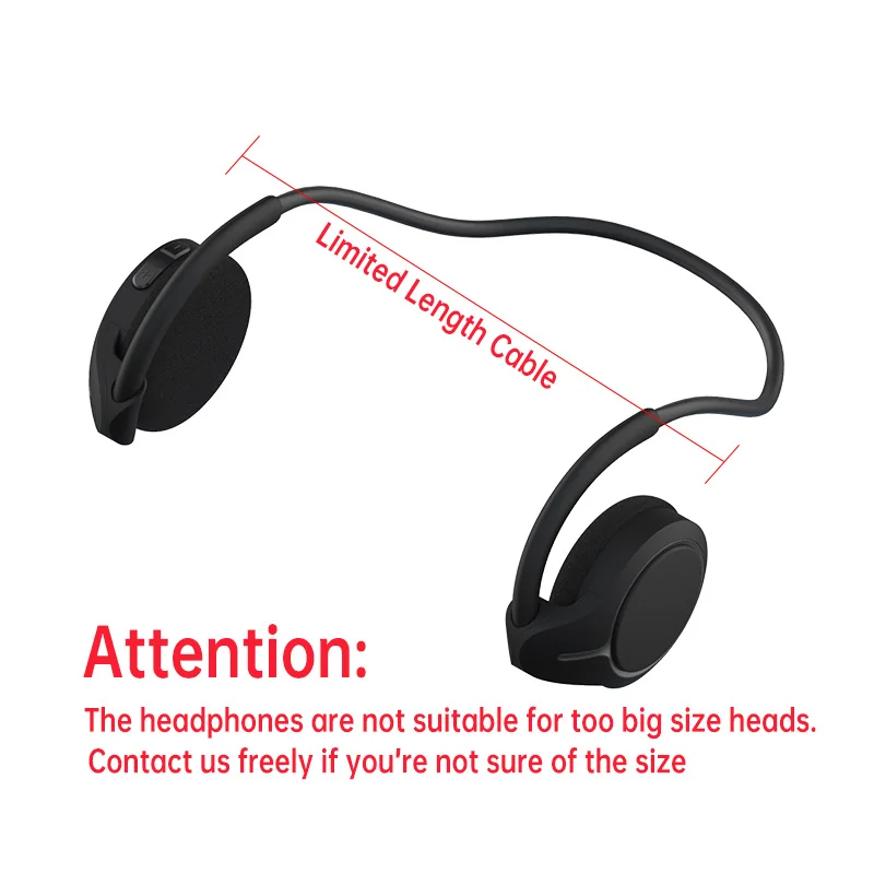 Description Picture 6 of itemWireless Headphones MP3 Over Ear Sports Bluetooth Earphones Soft Wrap Around Headphones with Mic Comfortable Foldable Headphones
