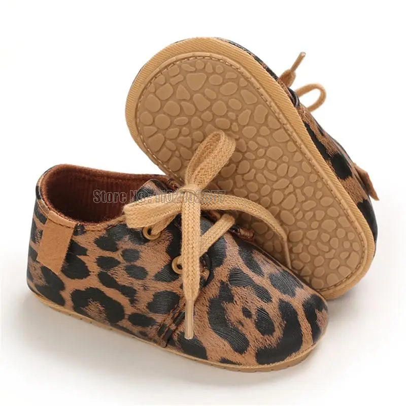 Vintage Baby Newborn Infant Boy Girl Prewalker Classical Pu Soft Anti-slip Toddler Crawl Moccasins Shoes 5