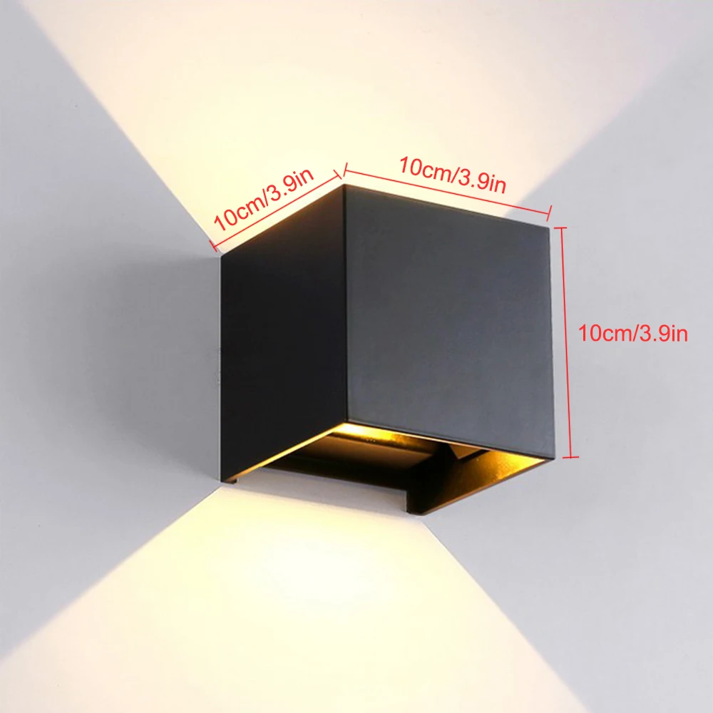 Lâmpada de Parede ao ar Iluminação para Cima e para Baixo Decoração da Escada Lâmpadas de Parede Luz da Parede Arandela Livre Interior Jardim Luzes Luminárias Alumínio 6w Led 6 Online shopping