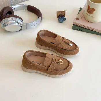 Kid Girl Shoes Loafers 2025 Moccasins Casual Sneakers Zapatos Mujer Flat Shoes for Boy Child Casual Shoes 1