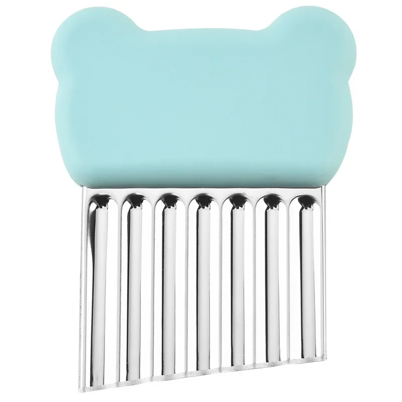 Stainless steel Bear potato cutter Potato wave cutter French fries Wave Kitchen