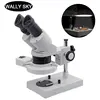 10X 20X 30X 40X Stereo Microscope with Ring Light Illumination for PCB Inspection Tools Industrial Microscopes Soldering Repair 1