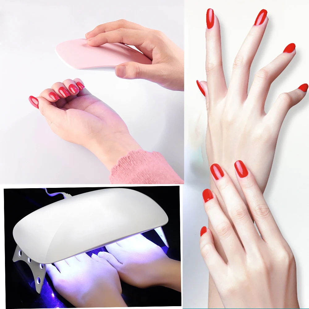Mini Nail Drying Lamp Led Uv Lamp Gel Polish Drying UV Curing Machine for Manicure Gel Nails Lighting Manicure Decor