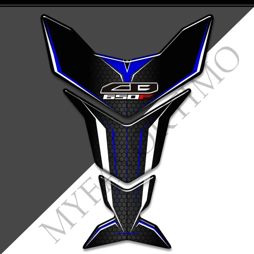 

For Honda CB650F CB 650F 650 F Motorcycle Protector Tank Pad Gas Fuel Oil Kit Knee Fish Bone Emblem Logo 3D Stickers Decals
