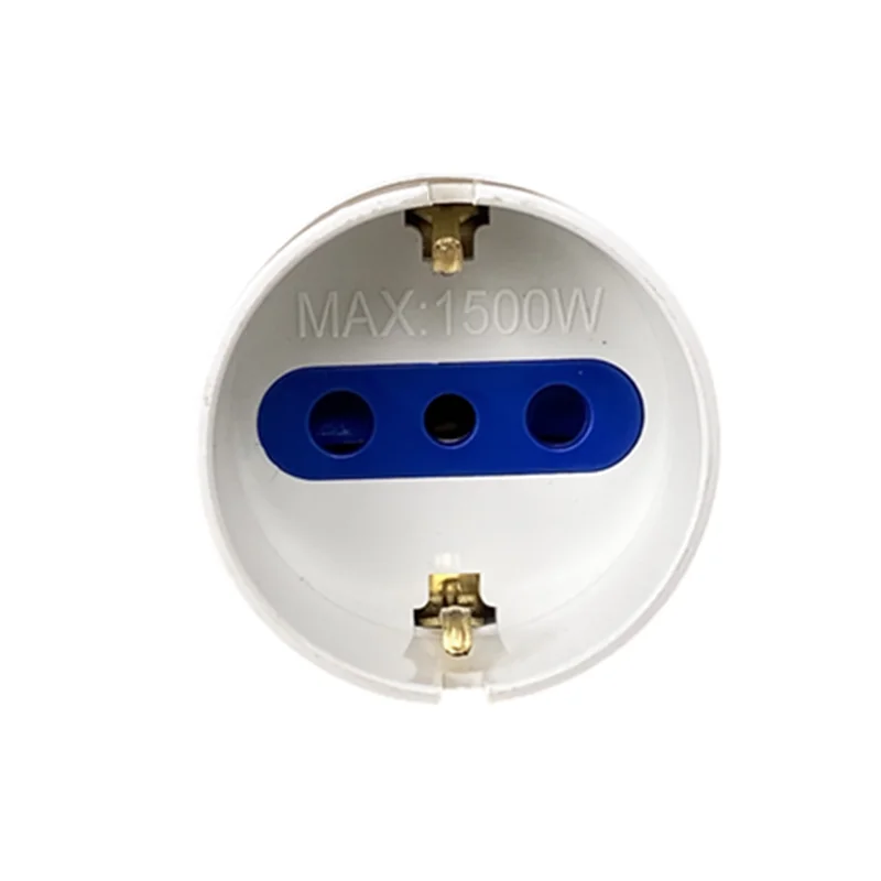 Adattatore Spina Tedesca/Italiana REDLINE - Schuko 250V Con Terra Laterale - Foto 6