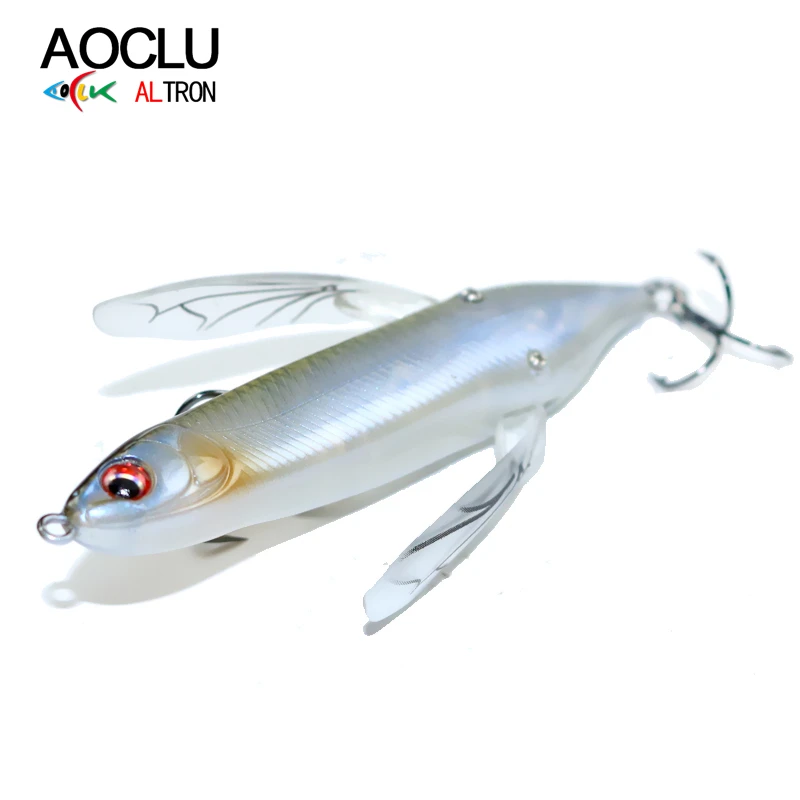 

AOCLU Lures Topwater Floating Wobbler Popper 80mm 6.5g Hard Bait Dragonfly Insect Bionic Fake Tackle Fresh Bass Trout Fishing