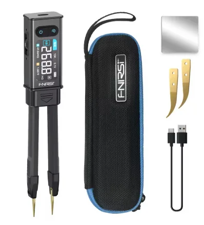 FNIRSI LCR-ST2 2-in-1 디지털 트위저 브리지 멀티미터 LCR ESR 미터 SMD 테스트 켈빈 클립 다기능 테스터 도구