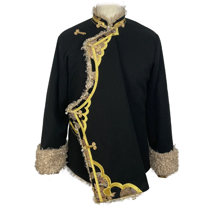 Tibetan Clothing Winter New Tibetan Clothing Men Women With Embroidery And Thick Coat Ethnic Wind cotton-padded
