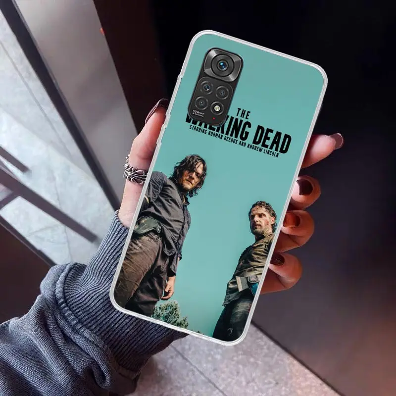 The Walking Dead Daryl Dixon Phone Case For Xiaomi Redmi Note 12S 12 11S 11 10S 10 Cover 11E 11T Pro Plus 9 9S 9T 8 8T 7 Print F