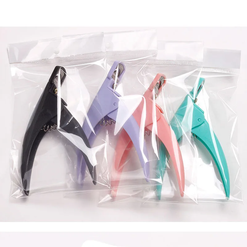 Nail Clipper Professional Fake Nail Cutter Straight Edge Acrylic Clipper Tips Manicure Guillotine Cut False Nails