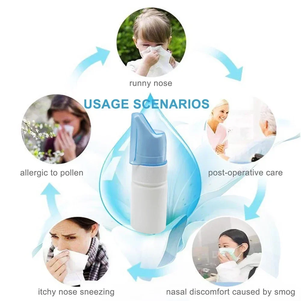 Nasal Irrigator Nose Wash Cleaner Bottle Spray Water Bottle Fine thumbnail 3