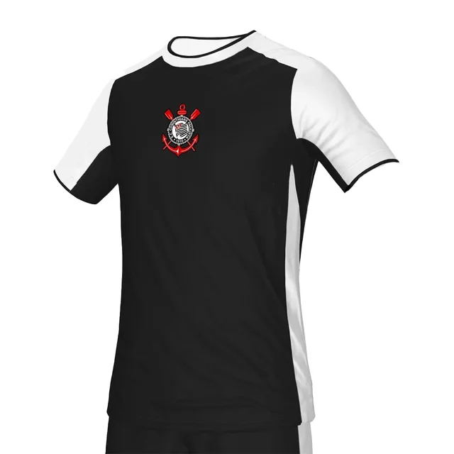 2025 Mens Corinthians Paulista Away Short Sleeve Football Shirt