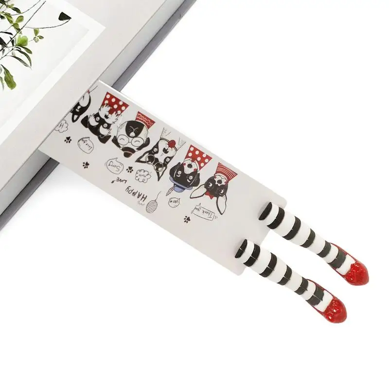 3D Wickeds Witch Bookmark Soft Rubber Funny Page Marker Wickeds Witch Bookmark Wizard Wickeds Pagination Mark Decor