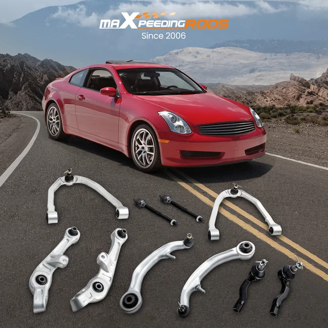 Juego De 2 Brazos De Control Superiores Delanteros Con Rótula - Para Nissan 350Z E Infiniti G35 (2003-2009)