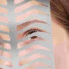 Eyebrow Stencil Stainless Steel Eyebrow Shaping Stencil Practice Drawing Stencil Mold for Salon eyebrow template 6
