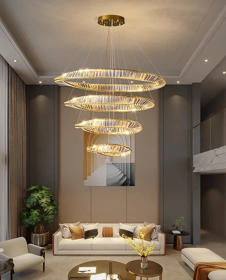 Description Picture 3 of itemModern Home Decoration Crystal Chandelier, Living Room Pendant Lamp,Dining Room Pendant Lights, Interior Lighting