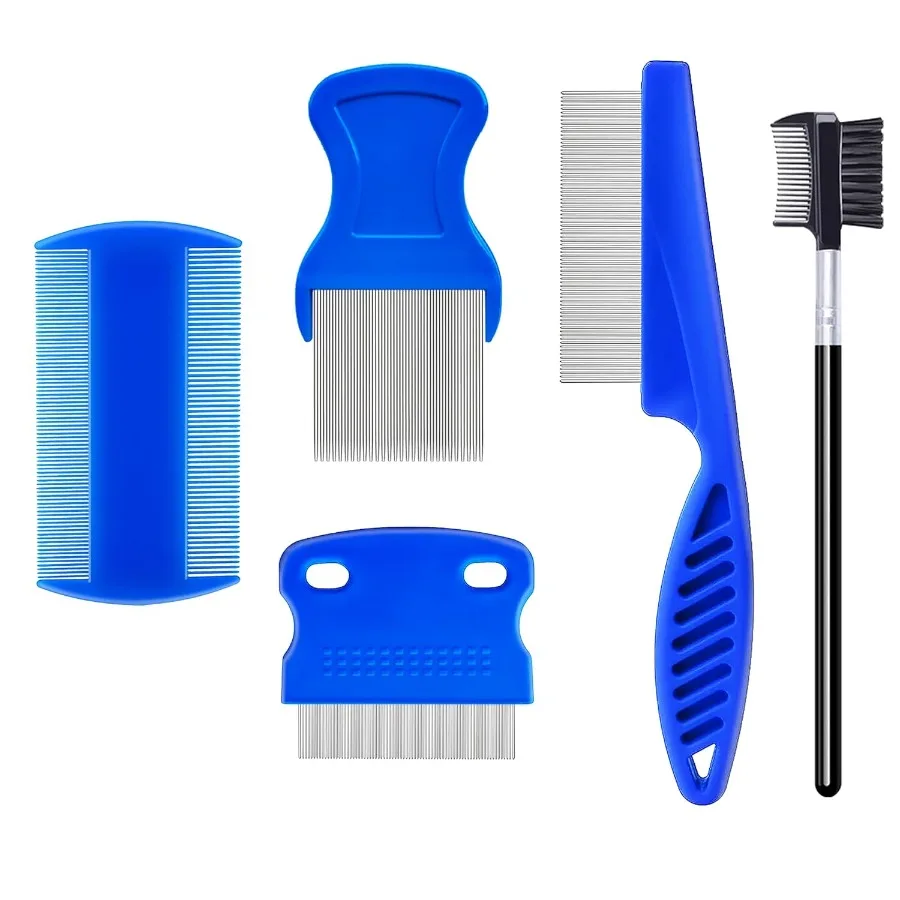 Stainless Steel Flea and Lice Combs for Pets