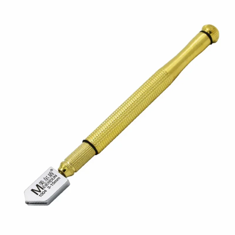 

Diamond Glass Cutter Professional Portable Wheel Blade Antislip Metal Handle For DIY Tile Mirror Craft Cutting Hand Tools