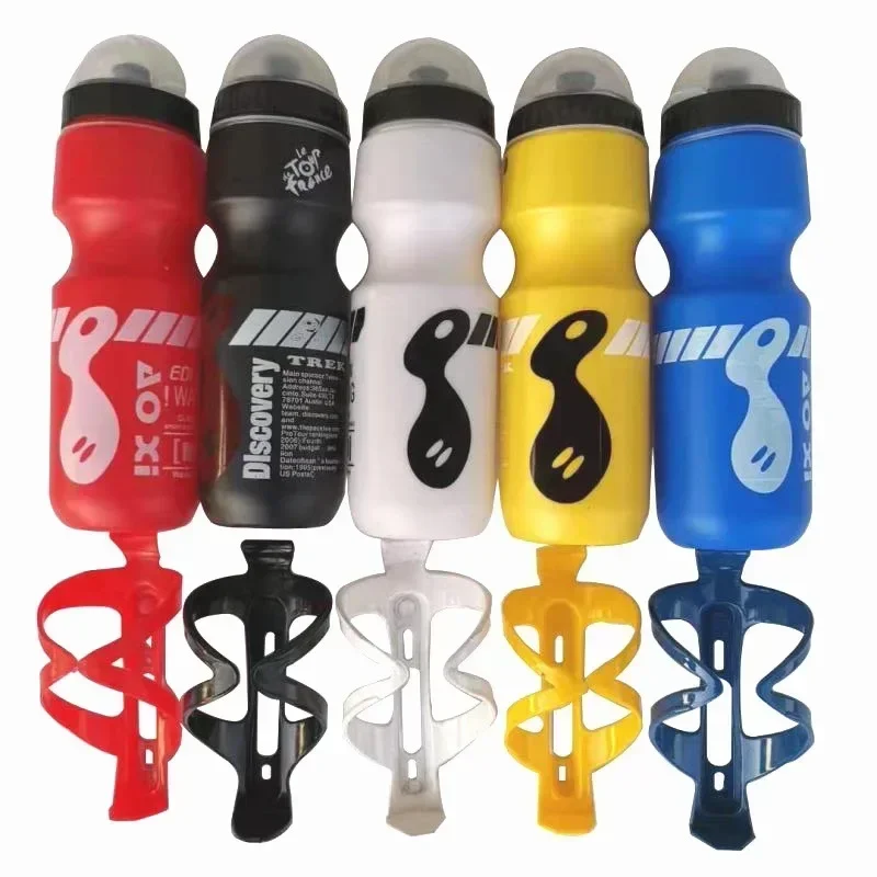 Bicycle Water Bottle 750ML Portable Mountain Bicycle Water Bottle Cycling Equipment Outdoor Sport Camping