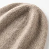 High Quality 100% Pure Cashmere Sweater For Winter Warmth, Ear Protection Hat, Solid Color Soft Hat For Both Men and Women 2