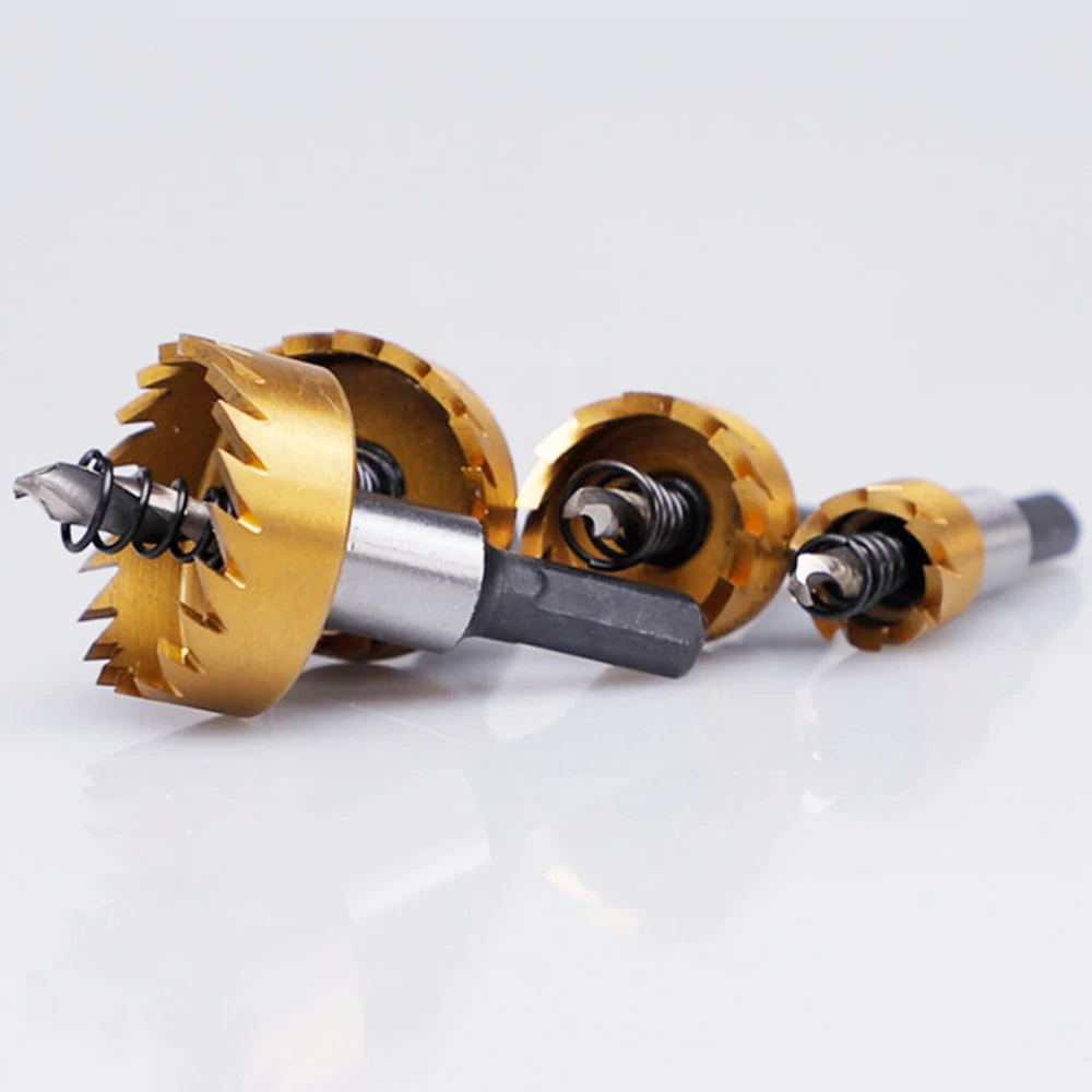 Higher Quality 12-60 mm High Quality HSS Drill Bit high speed steel Hole Saw for Stainless Aluminum alloy Steel Metal Drill Bits