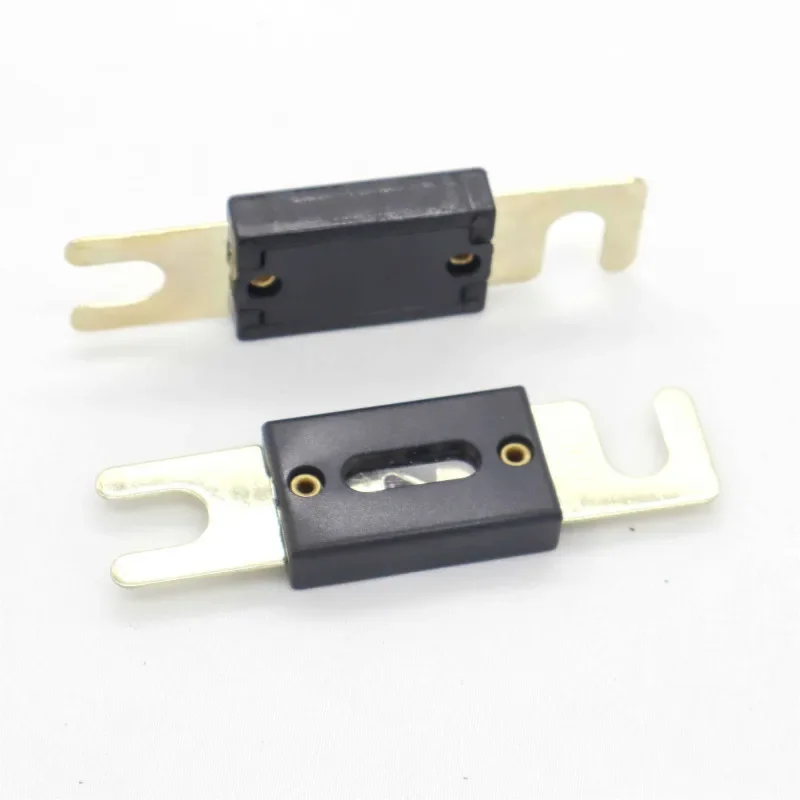 1 Piece ANL Type Fuse Gold Plated Fuses 100A 125A 150A 200A 250A 300A Car Vehicle Audio Video Fuse Blade