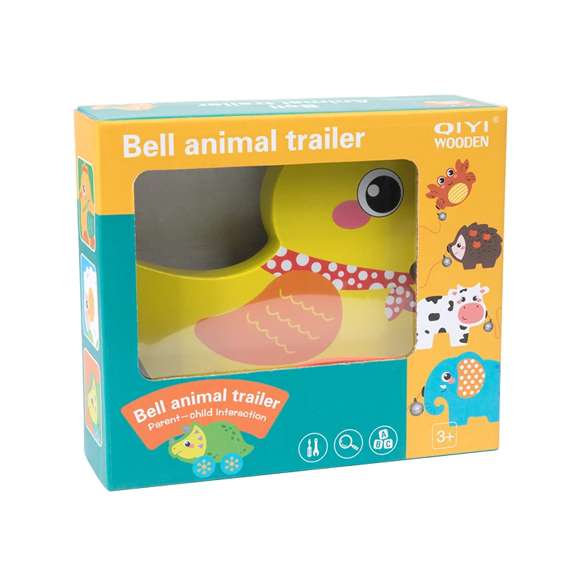 Wooden Animal Car Toy for Kids Learning and Fun