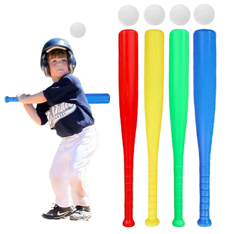Baseball Toy Plastic Simulation Outdoors Sports Goods Leisure Toys Parent Child Games Children Summer Gift