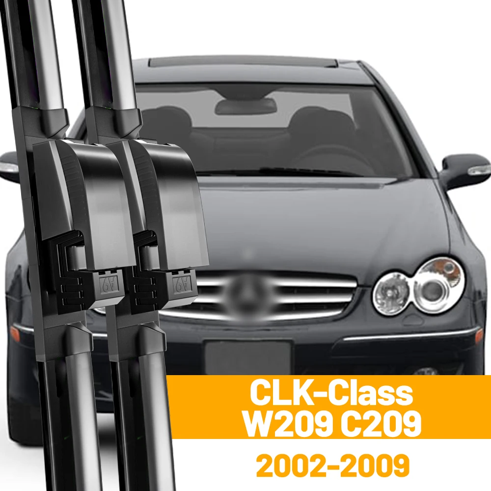 Balais d'essuie-glace avant pour Mercedes Benz classe CLK W209 C209 CLK 200 240 270 280 320 350 500 550 55 63 AMG 22 "+ 22", accessoires