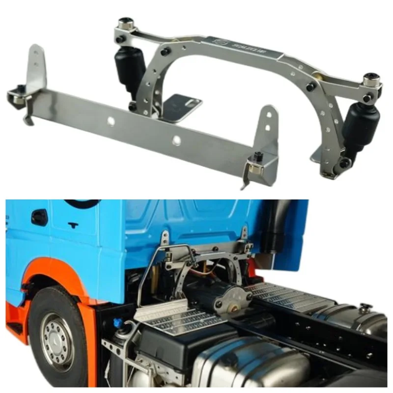 Gardes-boue Latéraux Métal Pour Camion RC Tamiya 1/14 - Échelle 1/14, Couleur Argenté